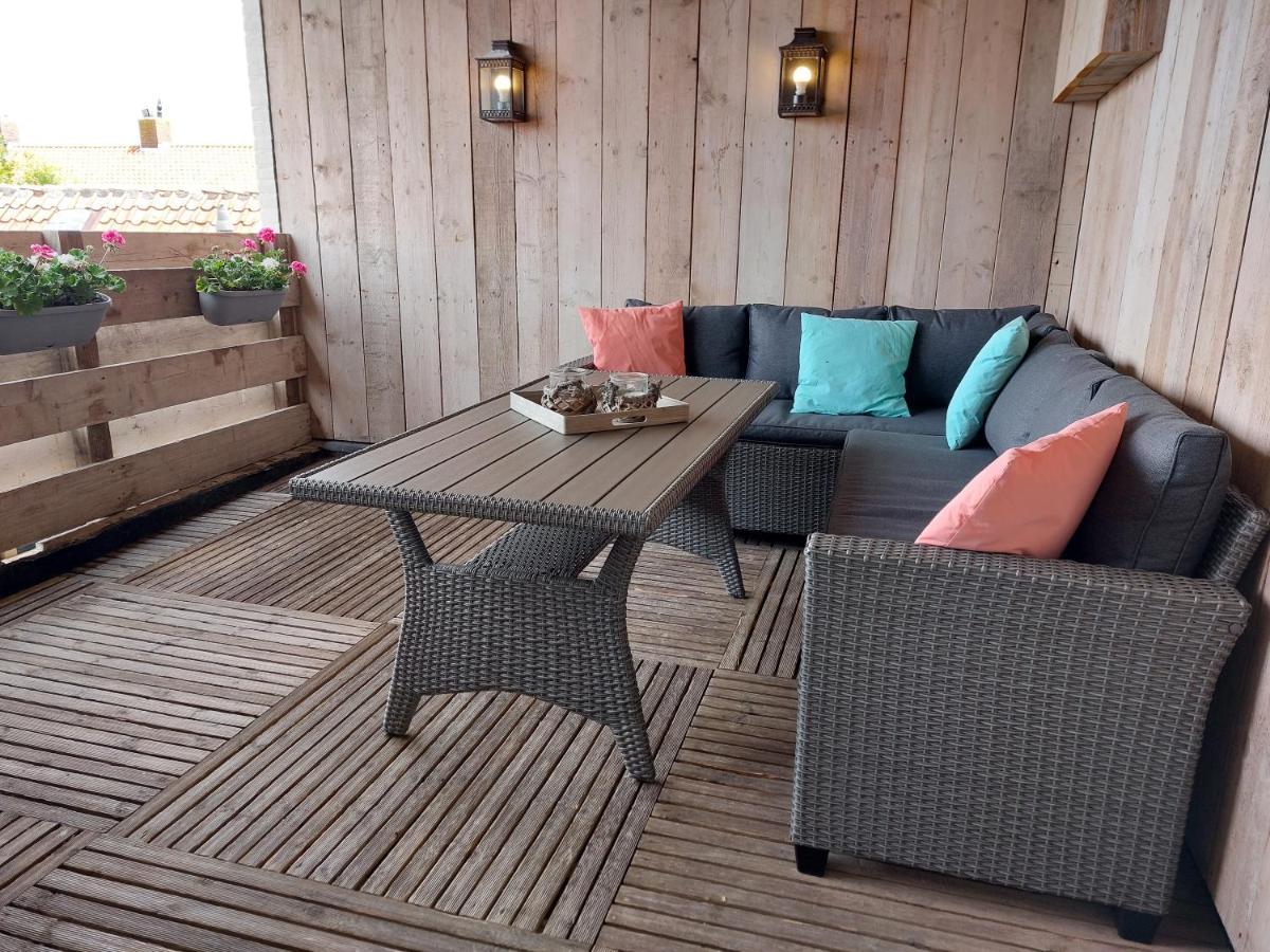Appartement Met Inpandig Balkon, 150 Meter Verwijderd Van Strand En Centrum 주테란데 외부 사진